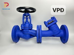 Van Cầu Dầu Nóng Thép Mặt Bích PN16