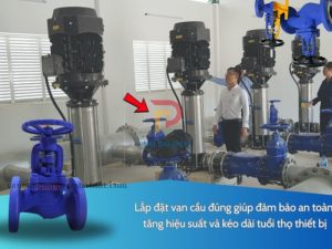 Hướng dẫn lắp đặt và bảo trì van cầu hơi thép