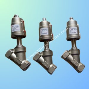 Van Y Xiên Điều Khiển Khí Nén