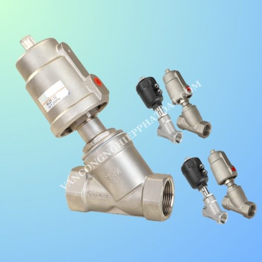 Van Y Xiên Điều Khiển Khí Nén