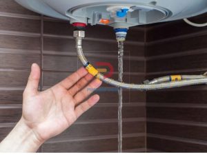 bình nóng lạnh bị rò nước ở van 1 chiều, sửa van 1 chiều bình nóng lạnh, xử lý rò nước van xả áp