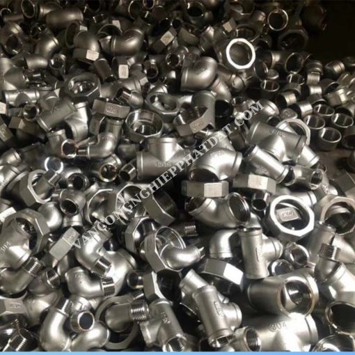 Phụ kiện tê ren inox, tê ren mạ kẽm chính hãng