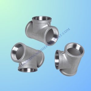 Phụ kiện tê ren inox, tê ren mạ kẽm chính hãng