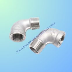 Co điếu ren bằng inox/gang/thép mạ kẽm chính hãng dùng cho đường ống công nghiệp