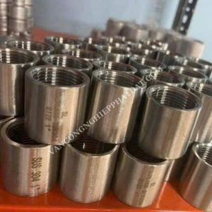 Măng sông ren inox 304, măng sông mạ kẽm, phụ kiện nối ống nước
