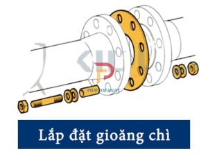 gioăng chì, ron chì làm kín, gioăng chì 3 lớp