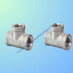 tê giảm ren, tê giảm ren inox, tê giảm ren mạ kẽm, phụ kiện ren