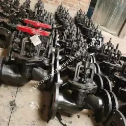 van cầu gang hơi, van cầu hơi nóng, van cầu gang đen
