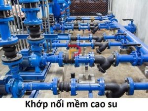 Khớp nối mềm cao su mặt bích DN100 giảm rung, chống ồn, giá tốt 2025