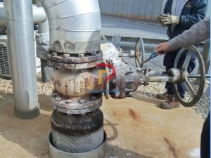 Cách lắp đặt van cổng thép