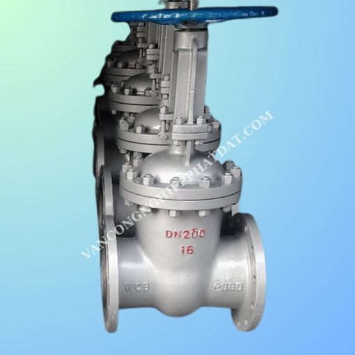 van cổng thép, van cổng thép ty nổi, van cổng thép WCB