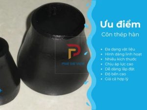 Ưu điểm nổi bật của côn thu thép hàn