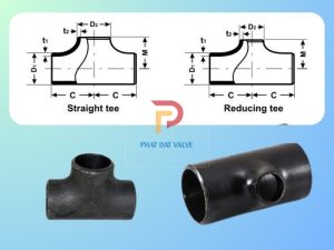 Cấu tạo và vật liệu của tê thép hàn