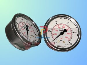 Đồng hồ đo áp suất có dầu