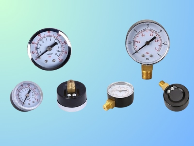 Đồng hồ đo áp suất cơ, Các loại đồng hồ đo áp suất