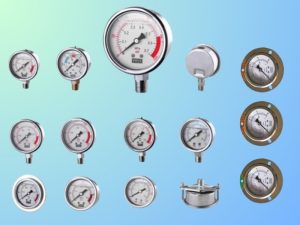 các loại đồng hồ đo áp suất, đồng hồ đo áp suất cơ, đồng hồ đo áp suất điện tử
