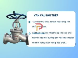 Ưu điểm nổi bật của van cầu thép WCB