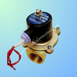 van nước điện từ 220v, van điện từ 220v phi 27, van đóng mở nước bằng điện, giá van điện từ 220v