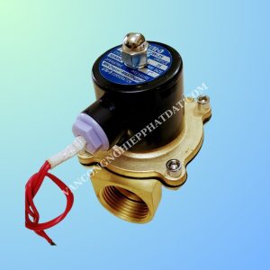 van nước điện từ 220v, van điện từ 220v phi 27, van đóng mở nước bằng điện, giá van điện từ 220v