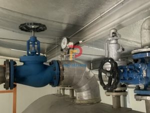 Ứng dụng van cầu thép dùng cho lò hơi công nghiệp
