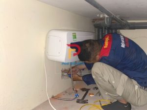 Cách lắp đặt van giảm áp bình nóng lạnh