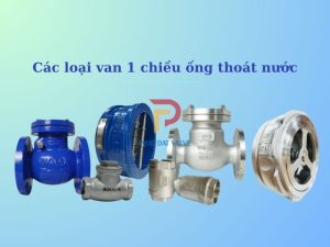 van 1 chiều ống thoát nước