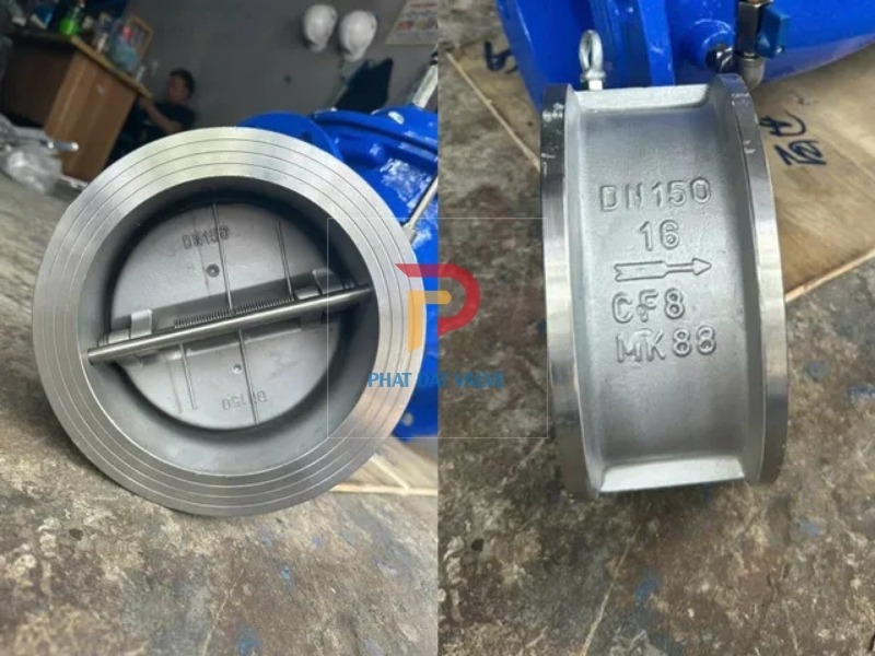 Van 1 chiều cánh bướm inox 304