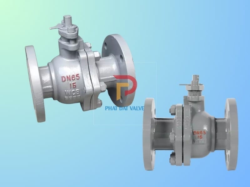 Van bi mặt bích thép PN16