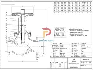 Catalog van cầu thép - van phát đạt