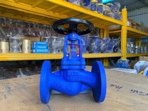 Van cầu thép mặt bích (Globe Valve)