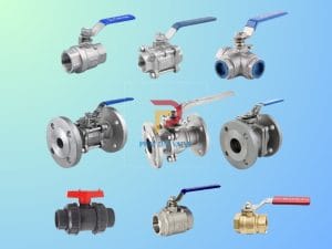 Các dạng van bi inox mặt bích thường gặp trên thị trường