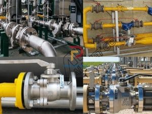 Ứng dụng của van bi inox mặt bích trong thực tế