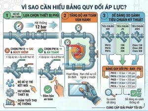 Vì sao cần hiểu bảng quy đổi áp lực