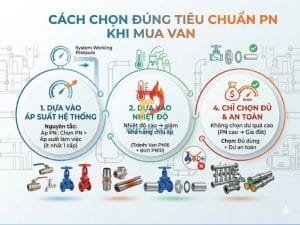 Cách chọn đúng tiêu chuẩn PN