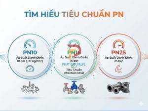 Tiêu chuẩn PN10 – PN16 – PN25