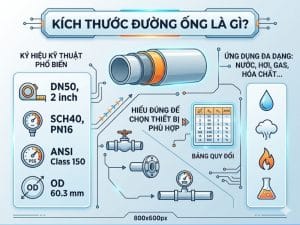 Kích Thước Đường Ống Là Gì