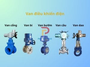 Những Loại Van Thường Kết Hợp Với Đầu Điều Khiển Điện