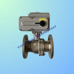 Van Bi Mặt Bích Điều Khiển Điện