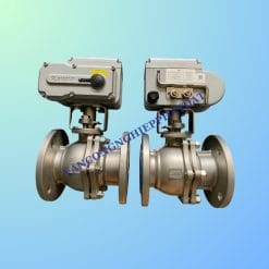 Ứng dụng thực tế của van bi mặt bích điều khiển điện