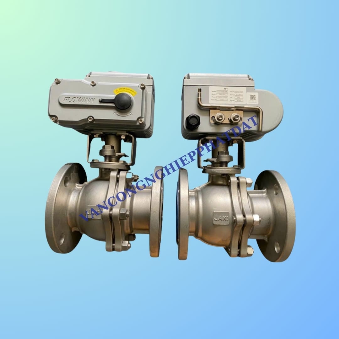 Ứng dụng thực tế của van bi mặt bích điều khiển điện