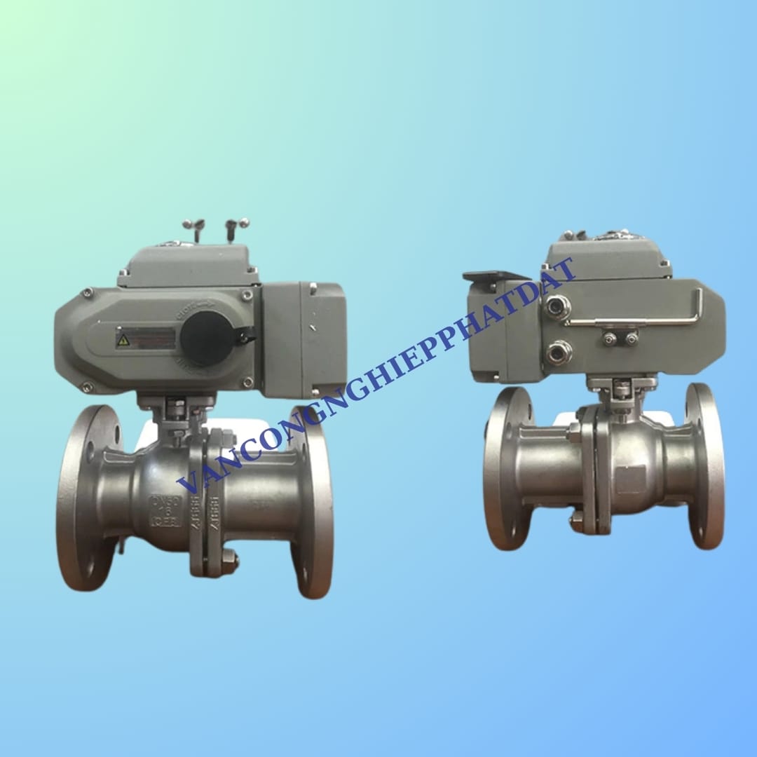 Van Bi Mặt Bích Điều Khiển Điện: Chính Hãng, Đầy Đủ CO/CQ - Ảnh 3