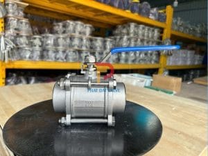 Van bi 3PC hàn inox 304 dùng cho hệ thống